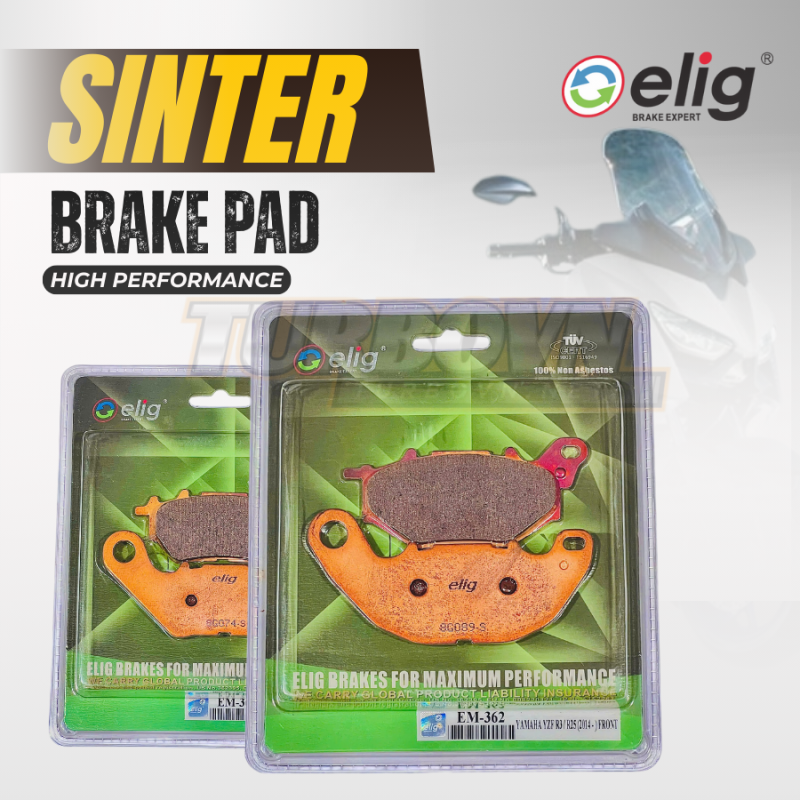 Bố thắng Elig Sinter dành cho xe YAMAHA X-MAX 300 