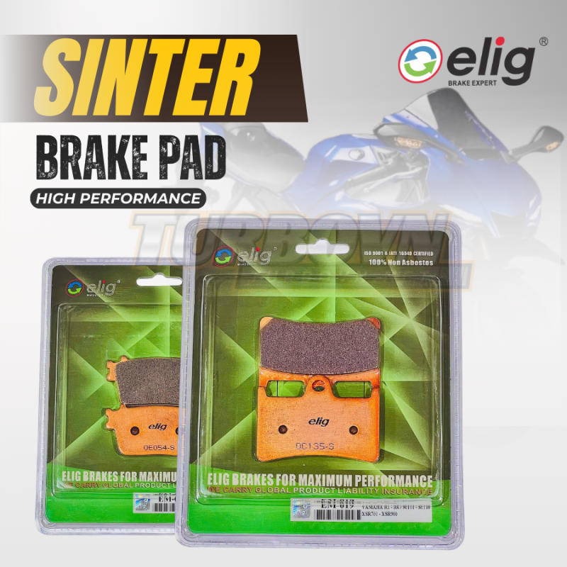 Bố thắng Elig Sinter dành cho xe YAMAHA YZF 2020-2024 