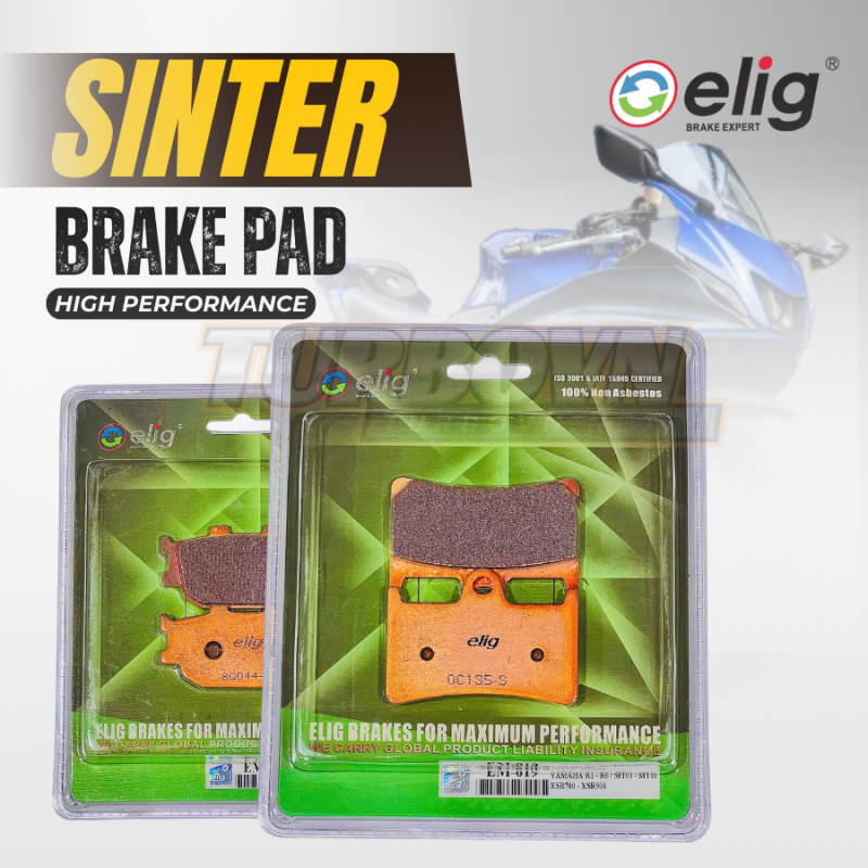 Bố thắng Elig Sinter dành cho xe YAMAHA R7 2021-2025 