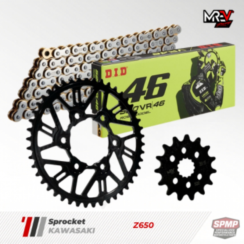 Nhông Dĩa MREV cho xe KAWASAKI Z650 2021-2025 15-46/520